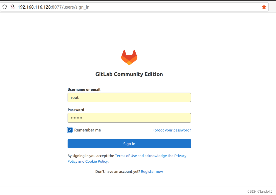 在ubuntu上部署gitlab详细步骤插图4 在ubuntu上部署gitlab详细步骤插图4