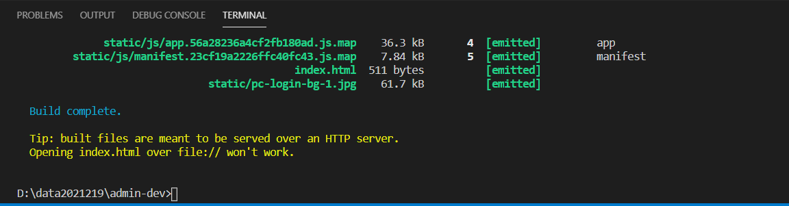 Vue项目部署到服务器(ubuntu)插图1 在这里插入图片描述