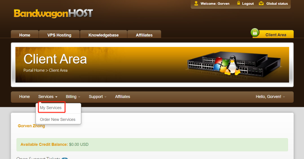 2023最新搬瓦工VPS安装宝塔(详细教程)插图1 重装搬瓦工系统教程第1步