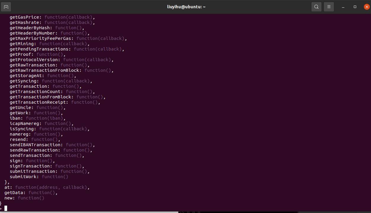 Ubuntu20.04初步学习区块链、部署简单的智能合约插图5 Ubuntu20.04初步学习区块链、部署简单的智能合约插图5