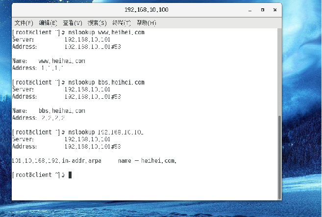 linux中DNS服务器的配置-陌上烟雨遥