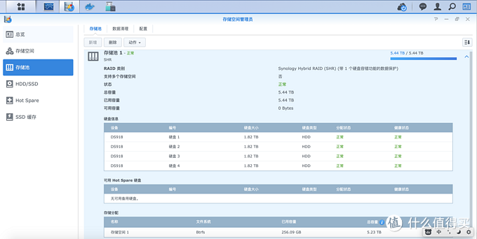 群晖NAS的磁盘阵列怎么选插图7 群晖NAS的磁盘阵列怎么选?SHR“故障”实例演示