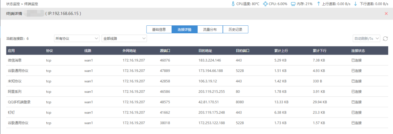 爱快软路由的策略、端口分流设置插图12
