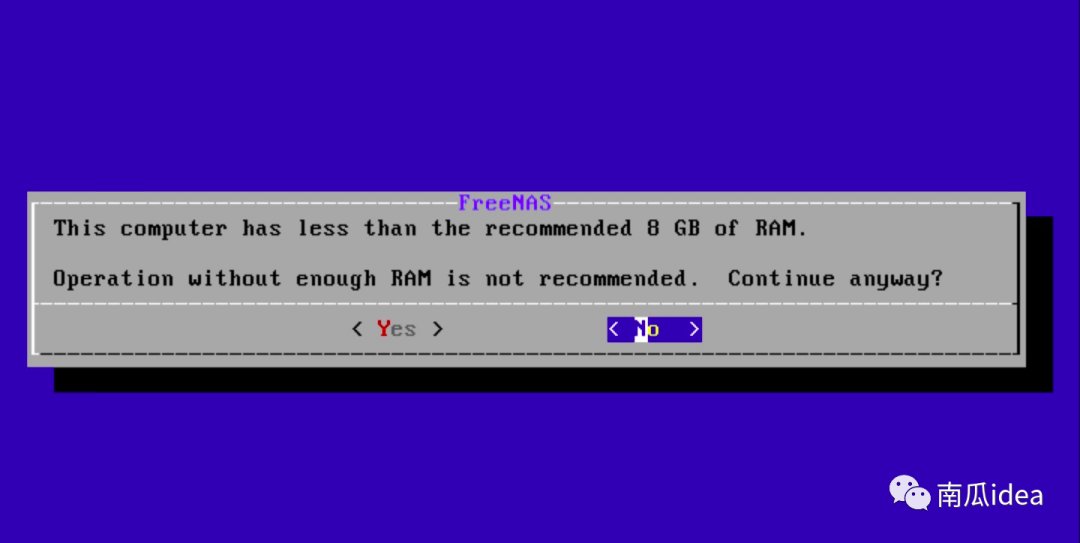 freenas 蜗牛星际_二、FreeNAS篇:使用U盘在蜗牛星际上安装FreeNAS插图2 1f93853171f63f39b7e8f9d901a29af7.png