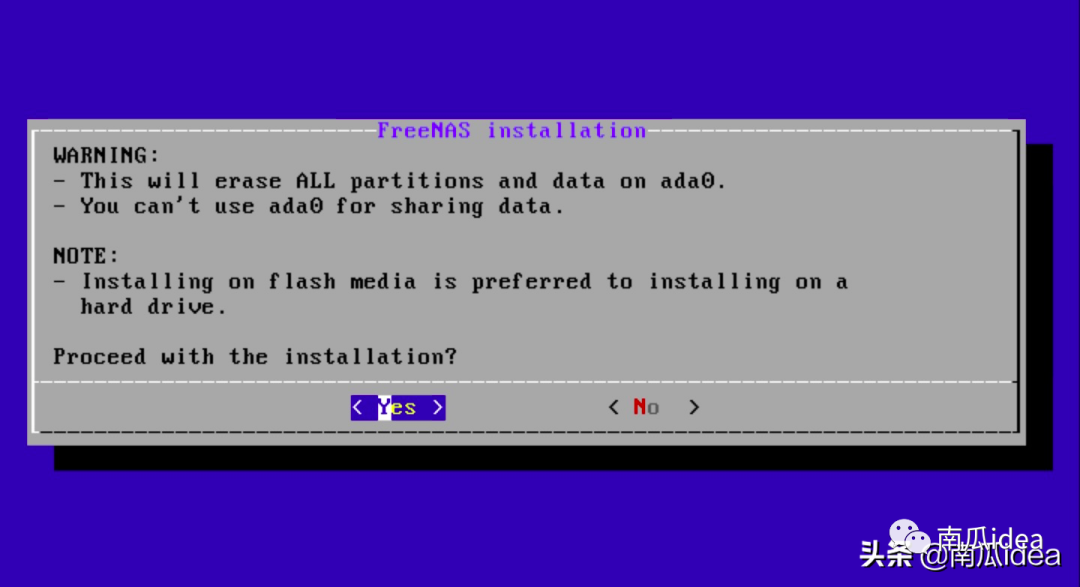 freenas 蜗牛星际_二、FreeNAS篇:使用U盘在蜗牛星际上安装FreeNAS插图4 ec0a35986296840e158b23c970dedb93.png