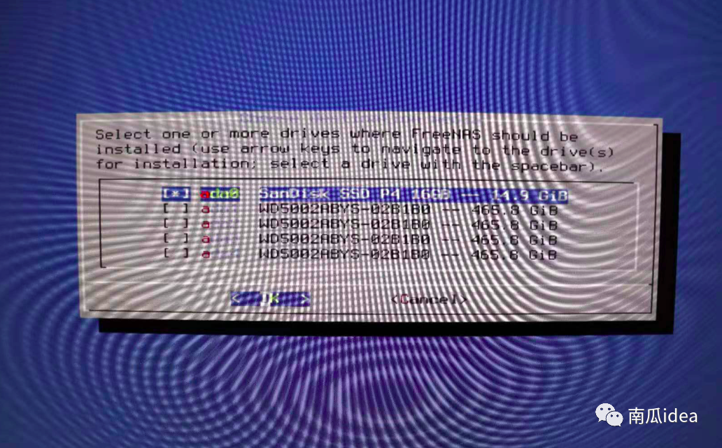 freenas 蜗牛星际_二、FreeNAS篇:使用U盘在蜗牛星际上安装FreeNAS插图5 41dea8a44de83b29ef4d5de58f9fa686.png