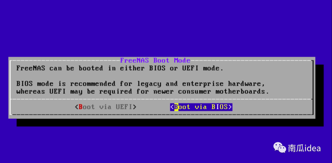 freenas 蜗牛星际_二、FreeNAS篇:使用U盘在蜗牛星际上安装FreeNAS插图7 e83a02e09b2a67a30e8de4bba8a5726d.png