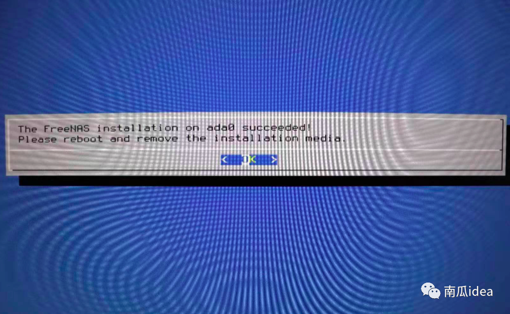 freenas 蜗牛星际_二、FreeNAS篇:使用U盘在蜗牛星际上安装FreeNAS插图9 d7d303353df472619b8ed3394f3f2fe2.png