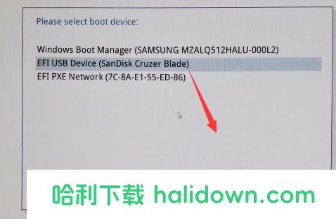 选择u盘进入pe 联想ThinkPad笔记本win10改win7系统 BIOS设置教程(支持8/9/10代cpu)