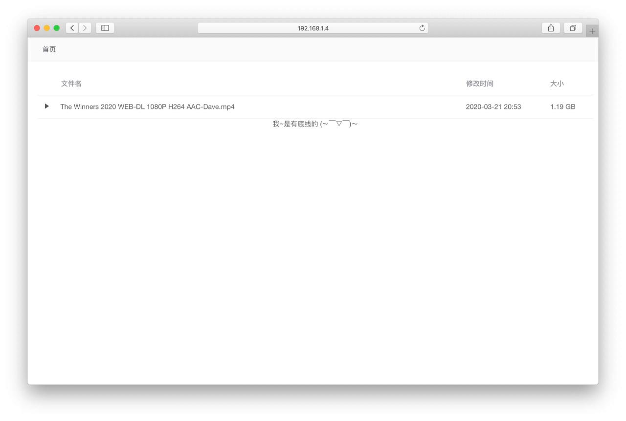 群晖NAS高级服务 – docker 部署 zfile 在线文件目录插图8 群晖NAS高级服务 – docker 部署 zfile 在线文件目录插图8