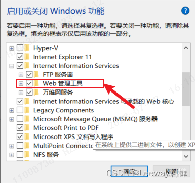 Windows IIS服务器本地安装(超详细)插图7 Windows IIS服务器本地安装(超详细)插图7