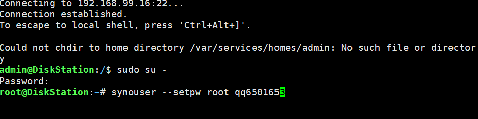 黑群晖DS3617xs-DSM6.1.7up3/up2 开启ROOT用户,同时SATA改eSATA,挂载NTFS硬盘设置(二)插图5 黑群晖DS3617xs-DSM6.1.7up3/up2 开启ROOT用户,同时SATA改eSATA,挂载NTFS硬盘设置(二)插图5