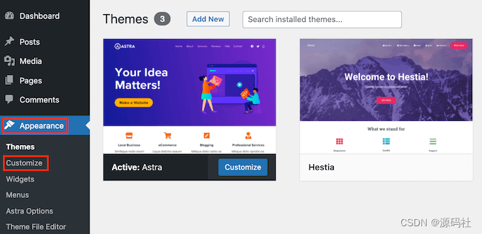 如何安装 WordPress 主题,新手实用插图6 如何安装 WordPress 主题,新手实用插图6