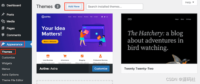 如何安装 WordPress 主题,新手实用插图8 如何安装 WordPress 主题,新手实用插图8