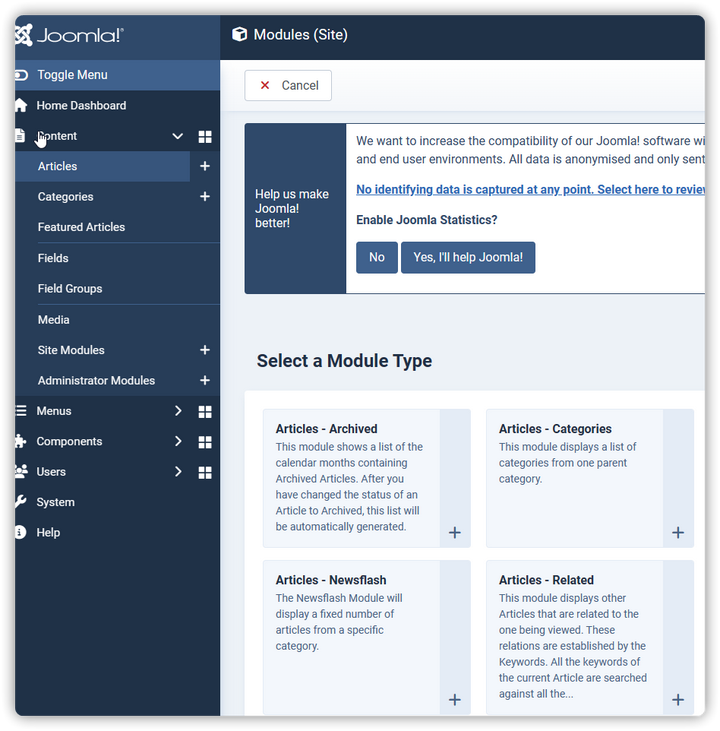 探索 Joomla! CMS：打造个性化网站的利器插图1