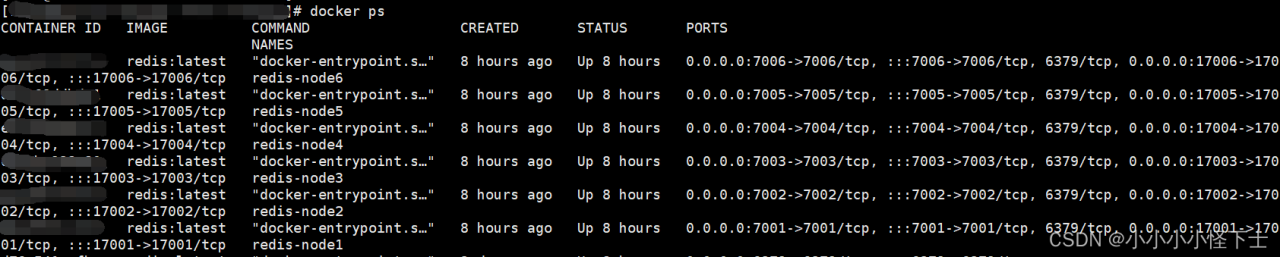 使用docker部署redis集群的两种方式 并实现远程可连接插图4 在这里插入图片描述