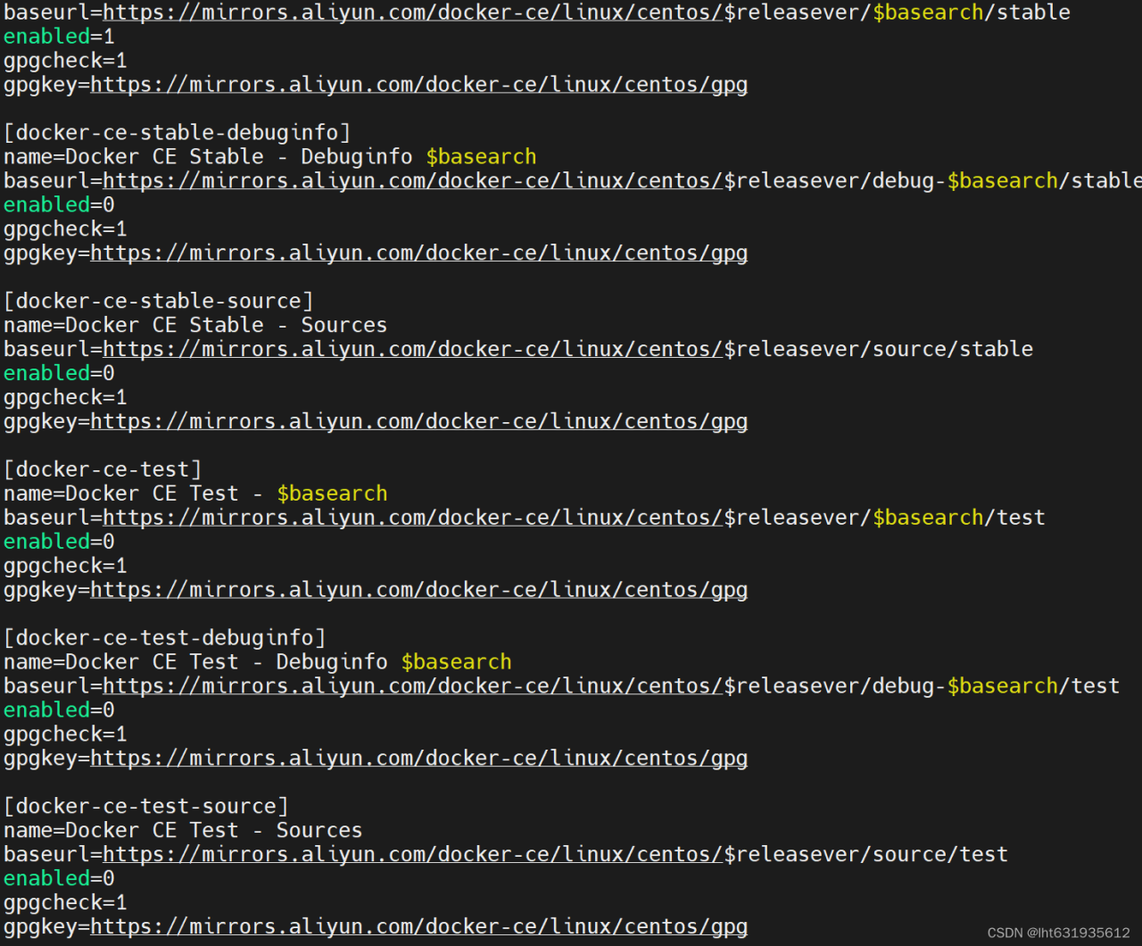 Docker的安装以及更换仓库源插图1 在这里插入图片描述