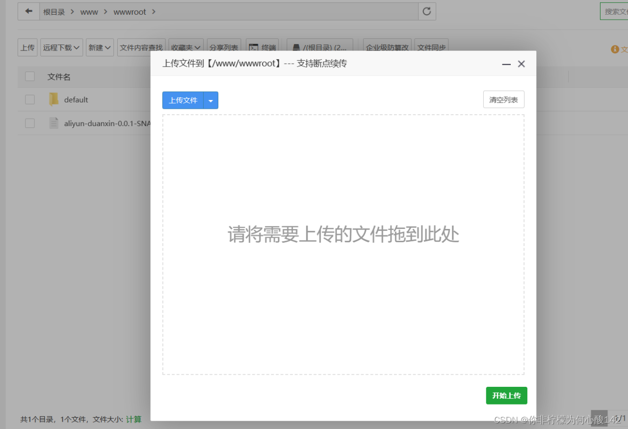 安装宝塔，使用宝塔自动部署插图11
