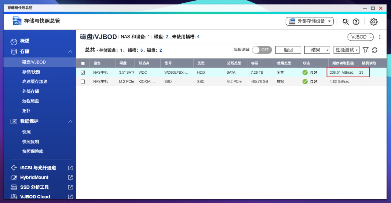 稳定可靠，给NAS数据一个五星级的家，西部数据红盘 Plus 实测插图10