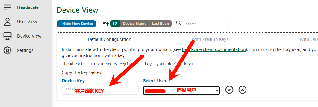 自部署Headscale开源免费的异地组网支持多平台简单快速上手教程插图5 自部署Headscale开源免费的异地组网支持多平台简单快速上手教程插图5