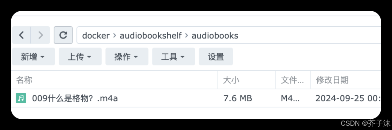 群晖安装Audiobookshelf（有声书）插图8