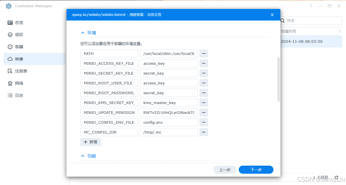 群晖NAS离线安装minio插图8