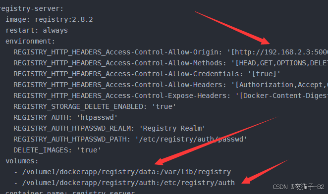 群晖docker container 搭建docker registry私服带web ui插图3