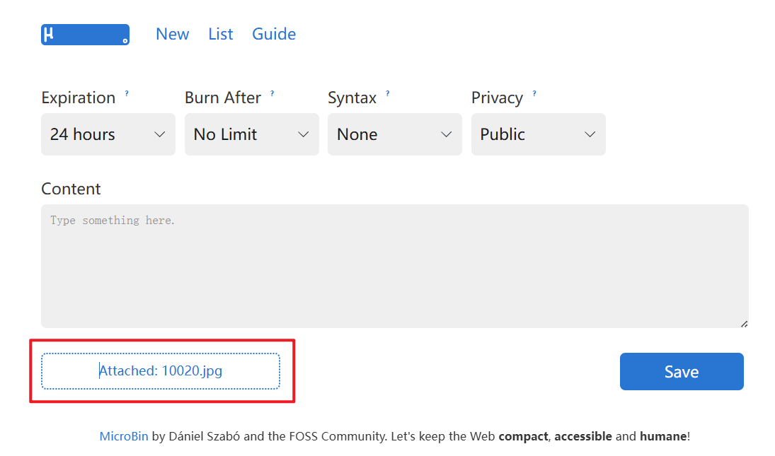 多设备多文件共享神器，使用极空间部署跨平台的粘贴箱『MicroBin』插图17