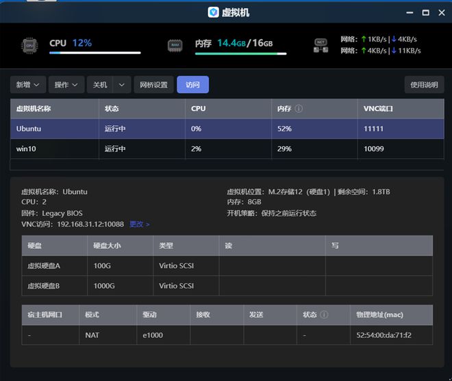 最懂国人的NAS来了！极空间Z4 Pro评测：实战20分钟搞定2台虚拟机插图34
