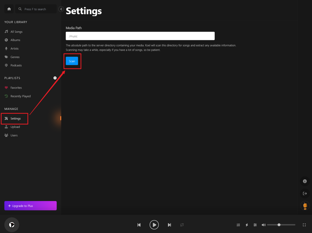 NAS玩家宝藏神器!极空间部署高颜值私有化音乐流媒体播放器『Koel』插图17 NAS玩家宝藏神器!极空间部署高颜值私有化音乐流媒体播放器『Koel』插图17